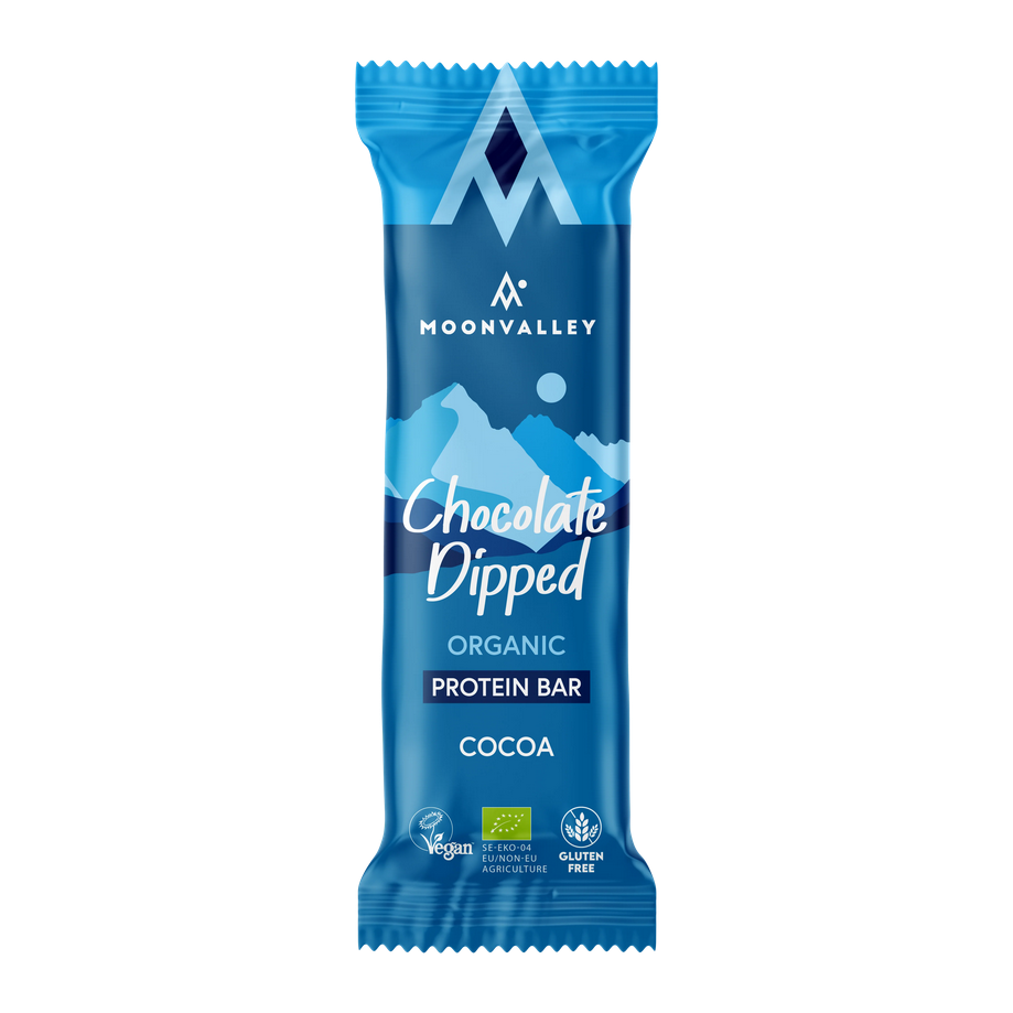 Organic Protein Bar - Chocolate Dipped Cacao