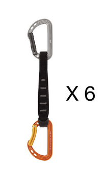 6-Pack Spirit Express Quickdraw 17 cm