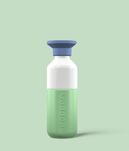 Steel 350 ml + Flip Straw