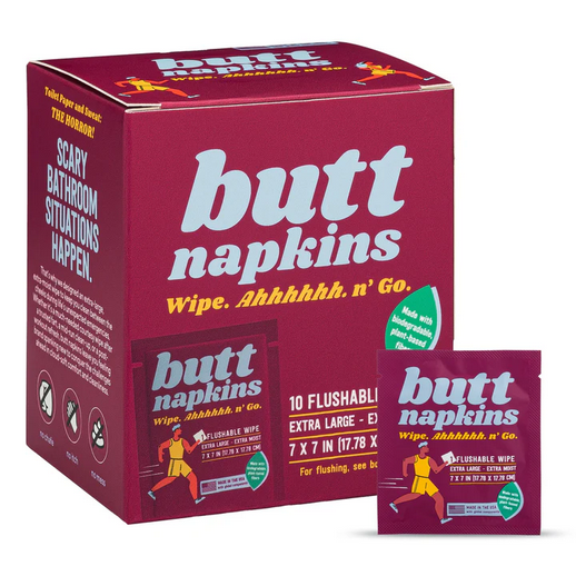 Butt Napkins Running