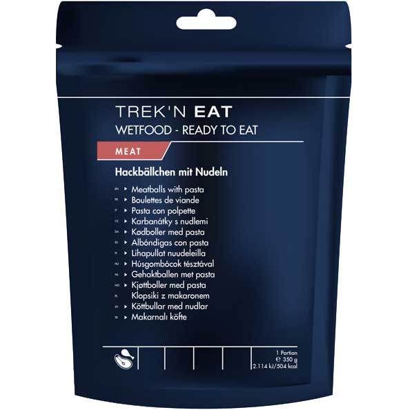 Wet Food Pasta with Meatballs