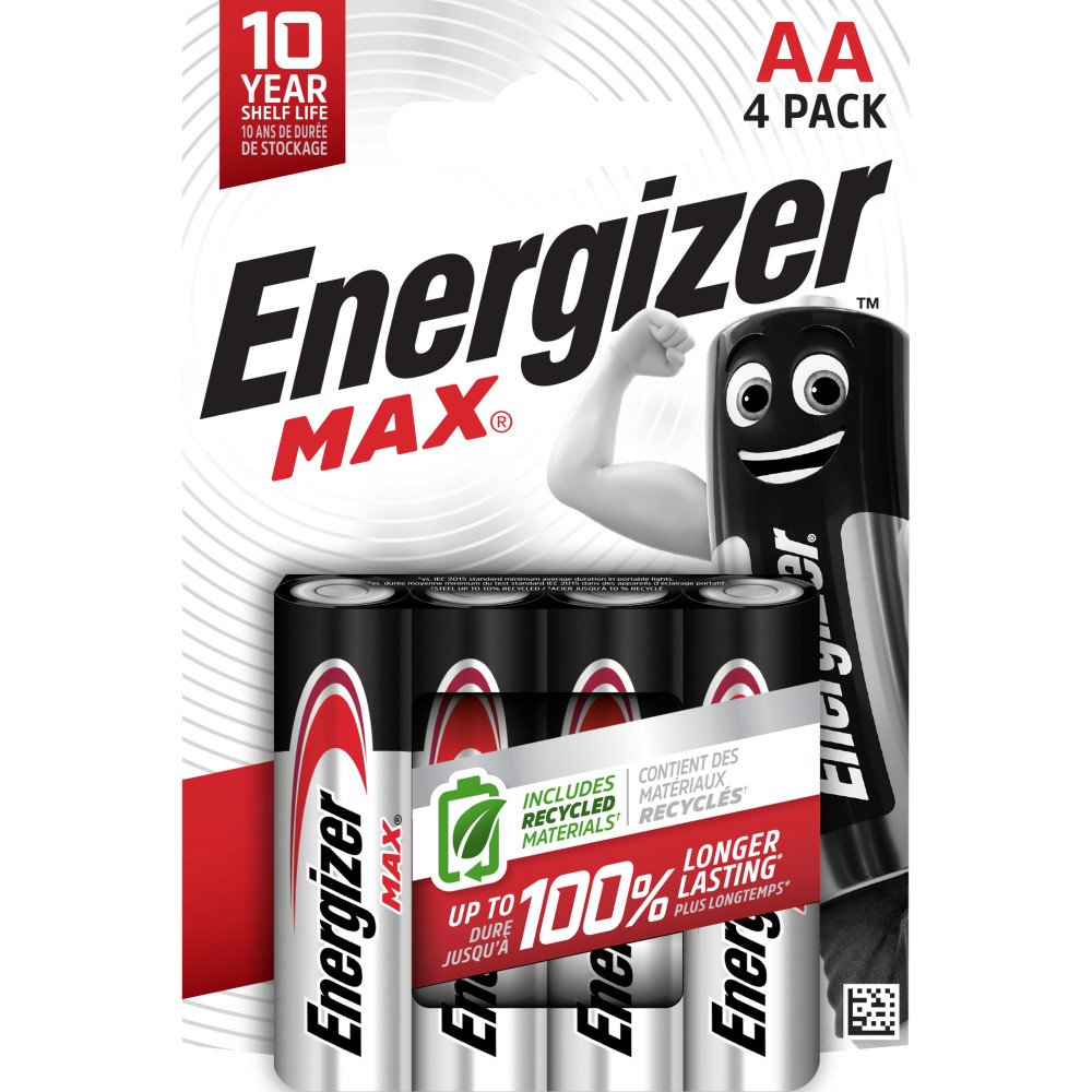 AA-Battery Energizer Max AA/LR06/E91BL4