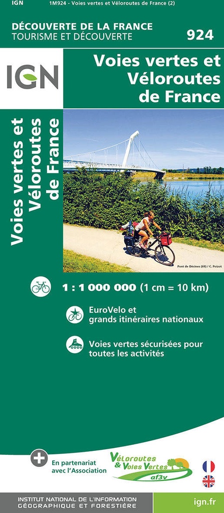 924 Voies Vertes et Véloroutes de France