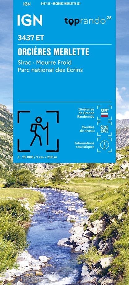 3437ET Orcières-Merlette / Sirac / Mourre Froid / PNR des Ecrins