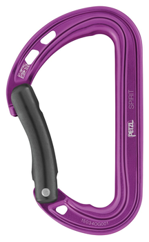 Spirit Carabiner Bent Gate - Violet