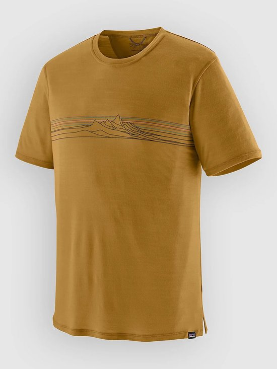 Men's Cap Cool Merino Blend Graphic Shirt