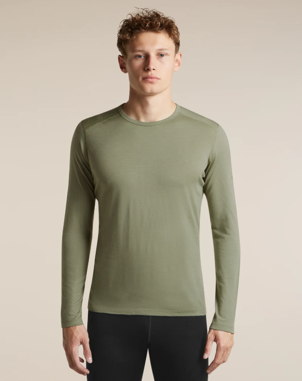 200 Oasis Long Sleeve Crewe Heren