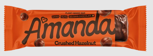 Plant-Based Belgian Chocolate Bar - Crushed Hazelnut