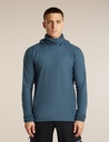 Men's Merino 400 Real Fleece Grid Pulover Hood