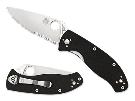[SP C122GP] Tenacious Black 8Cr13MoV PE