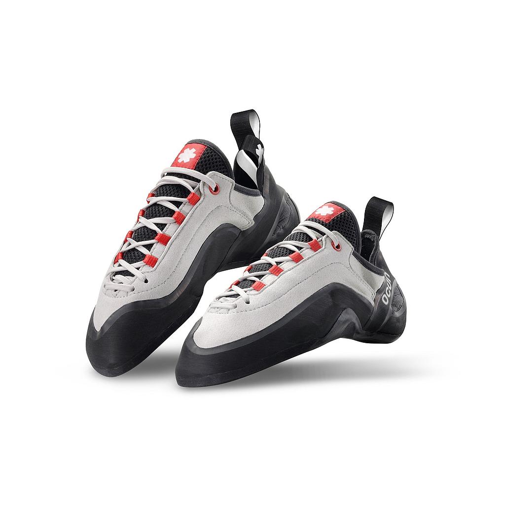 Pearl Lu Grey/Red