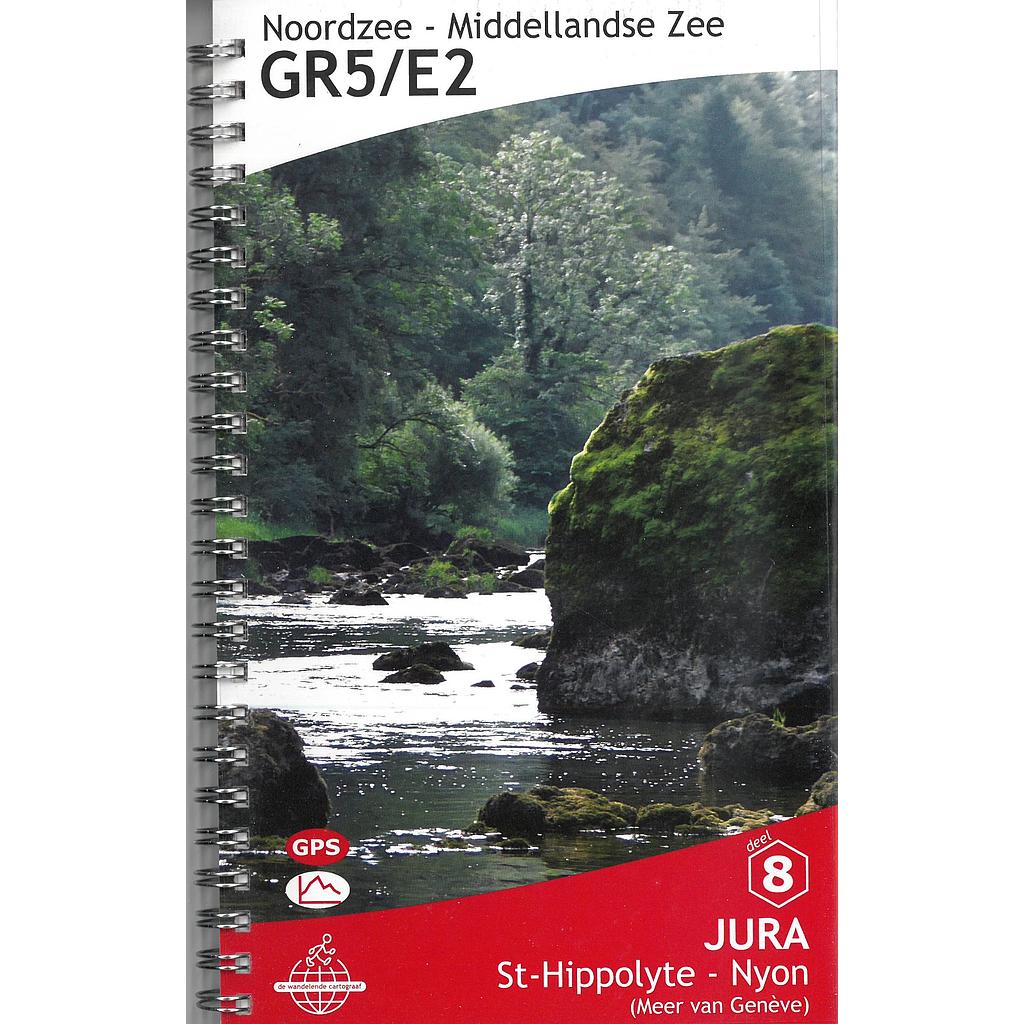 [WCA.GR5.6] GR5 Jura wandelgids 6 St-Hippolyte Nyon ( meer van Genève)