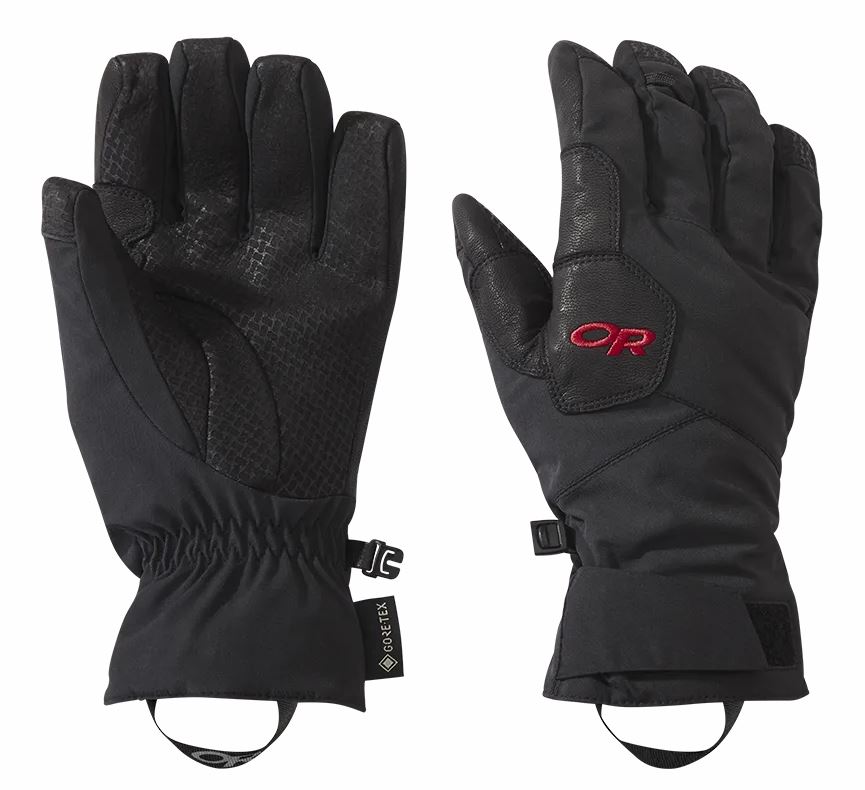 Women's BitterBlaze Aerogel Gloves Black/Tomato