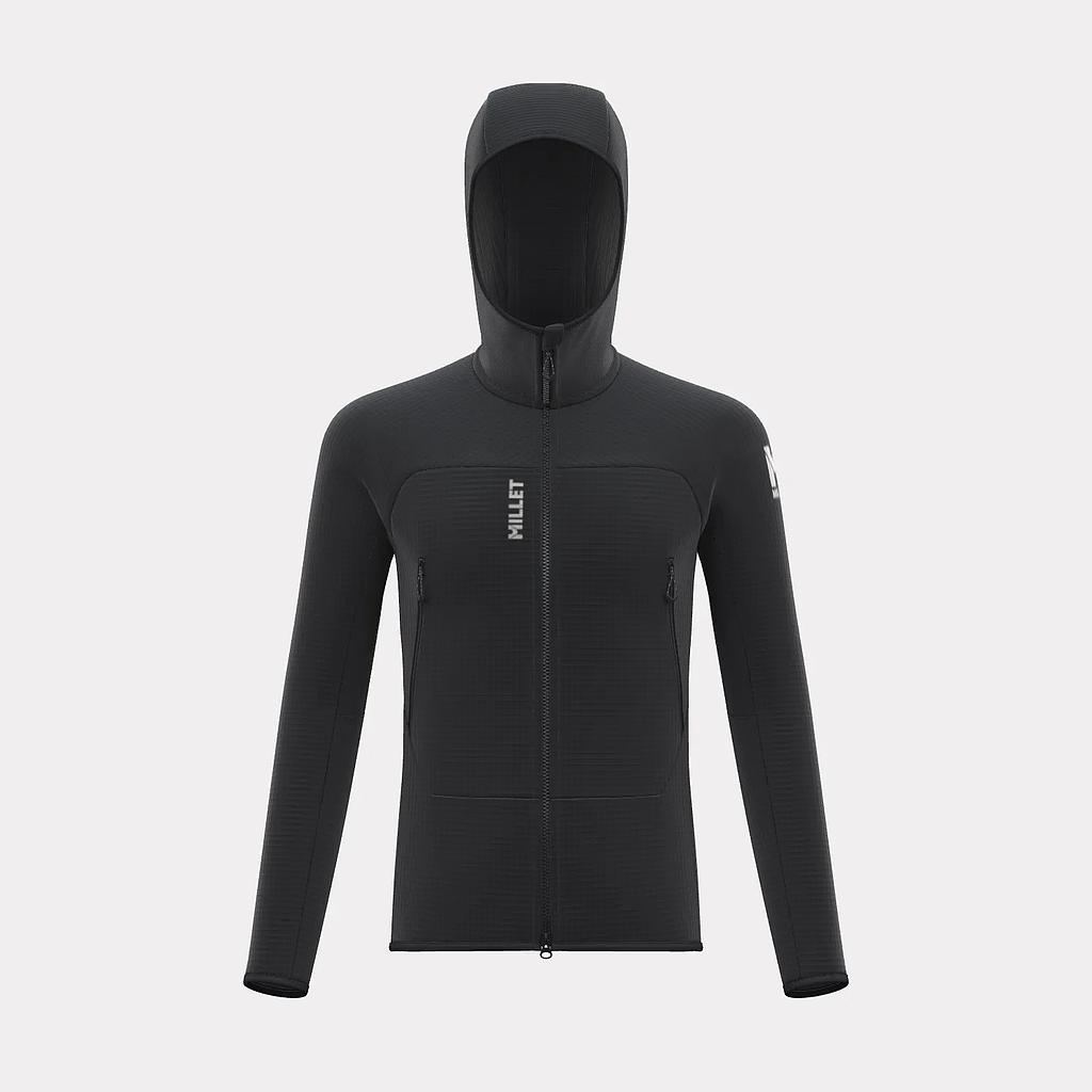 Fusion Grid Hoodie Heren Black