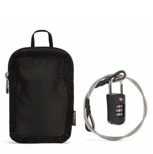 [10261100] Prosafe 1000 TSA Lock/Steel Cable Black