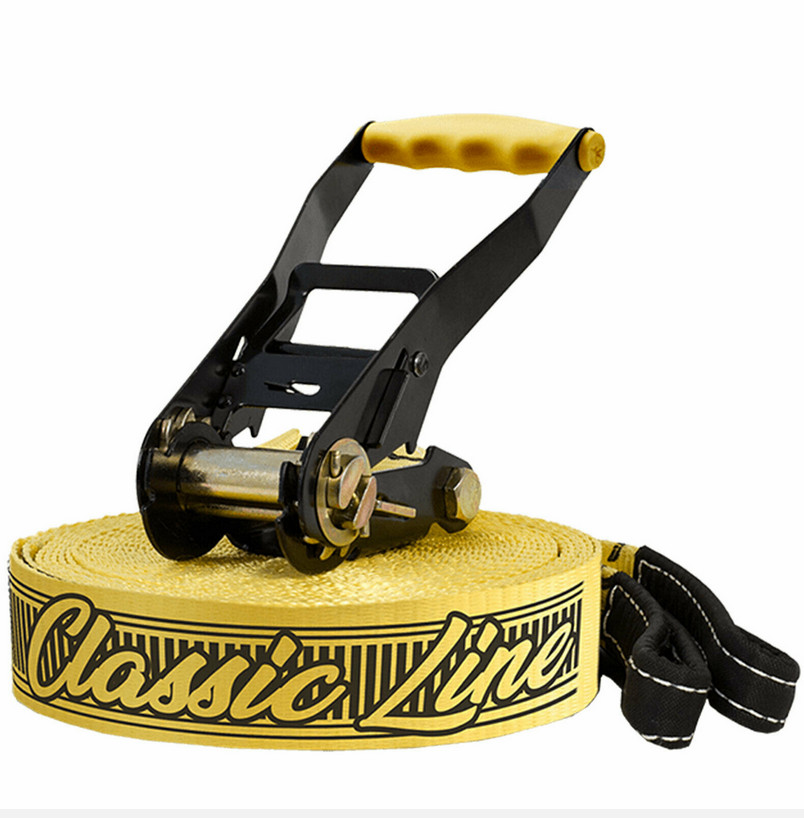 [19849] Classicline XL Slackline-Set Yellow