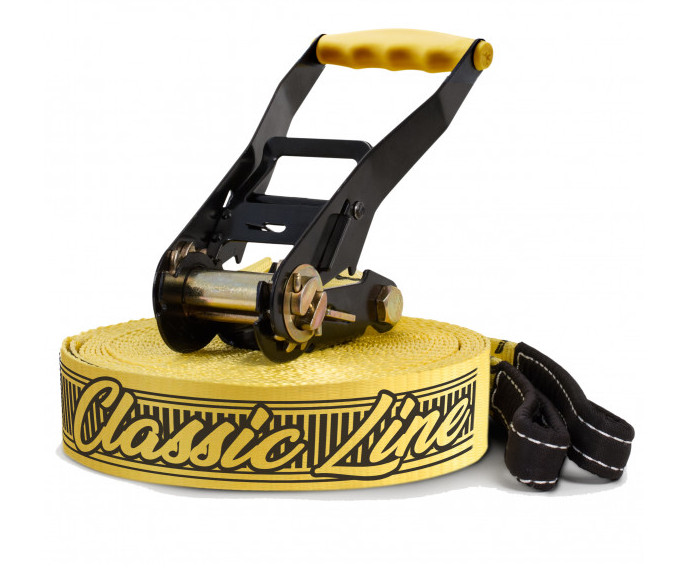 [18817] Classicline XL Treewear Set Slackline-Set Yellow