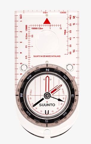 [21369000] M-3 Plaatkompas Transparant