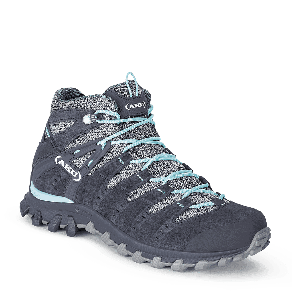 Alterra Lite Mid GTX Dames Anthracite/Light Blue