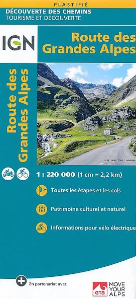 [IGN89024] IGN89024 Routes des Grandes Alpes met GR5
