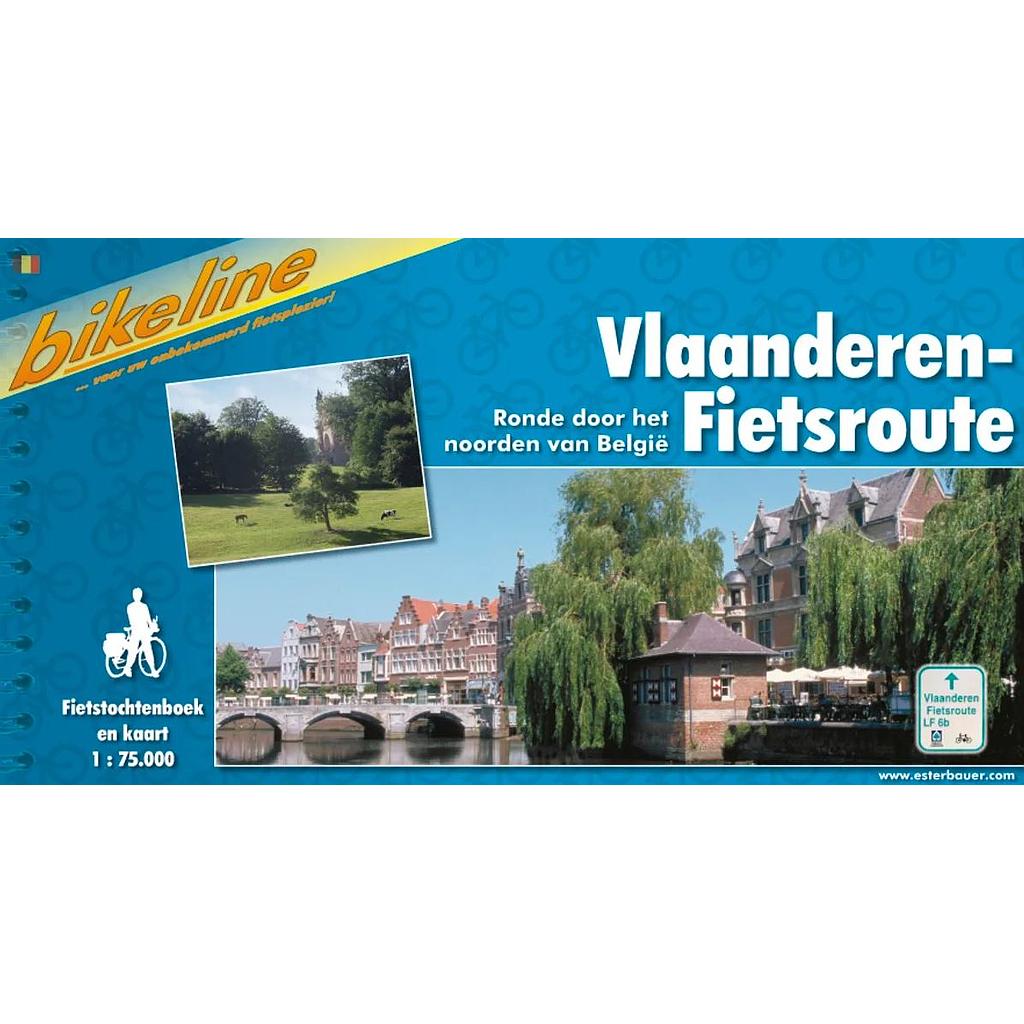 [BIKE.BE.06.N] Vlaanderen Fietsroute - Ronde door het Noorden van België 1:75.000