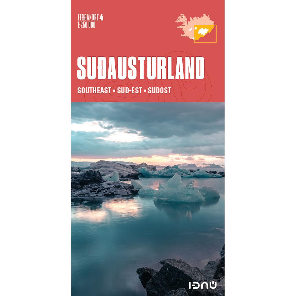 [ICELAND.4] IJsland Zuid-Oost - 4 Ferdakort