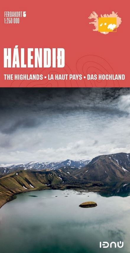 [ICELAND.5] IJsland Hoogland - 5 Ferdakort