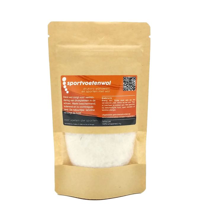 [SVW-4] Sportvoetenwol 4 gram
