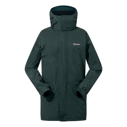 Long Cornice InterActive Shell Jacket Heren Dark Green/Dark Green