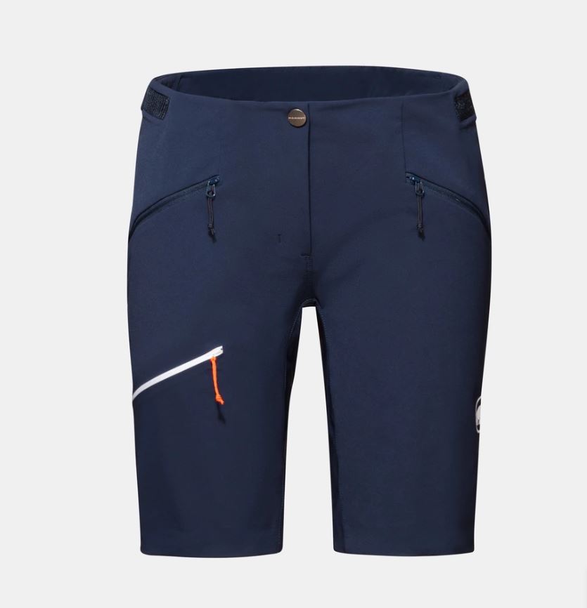 Taiss Softshell Shorts Women Marine