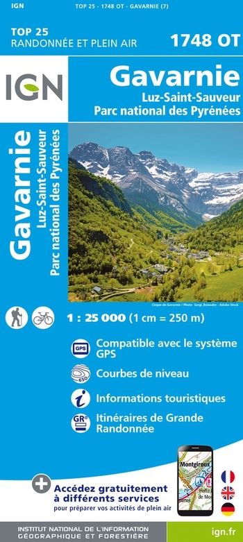 [IGN.1748OT] 1748OT Gavernie - Luz-St-Sauveur