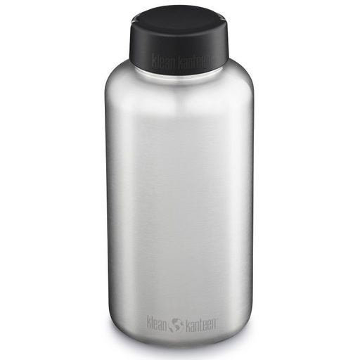 [1009501] Drinkfles Classic Wide met ringdop, 1900ml/64oz Brushed Stainless