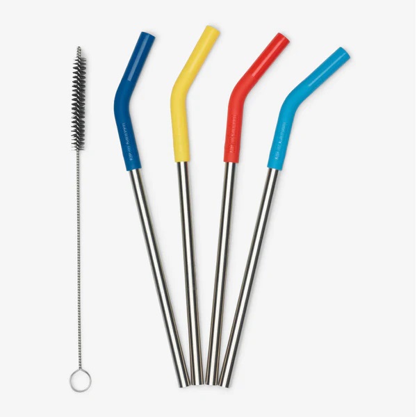 [1009507] Rietjes RVS 4 Pack - 8mm Multi Color/Steel