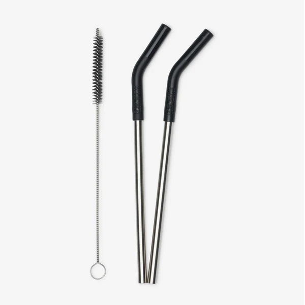 [1009655] Rietjes RVS 2 Pack - 8mm Black
