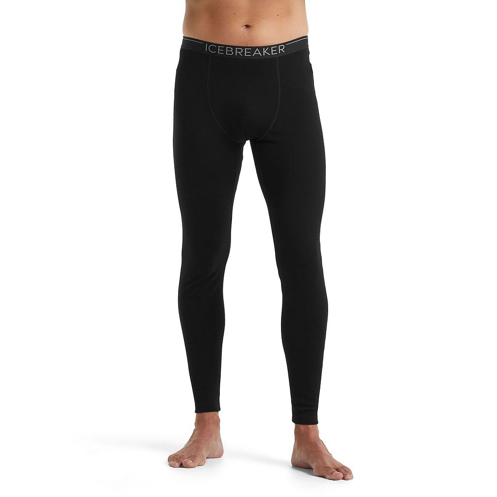 Men Merino Leggings Black