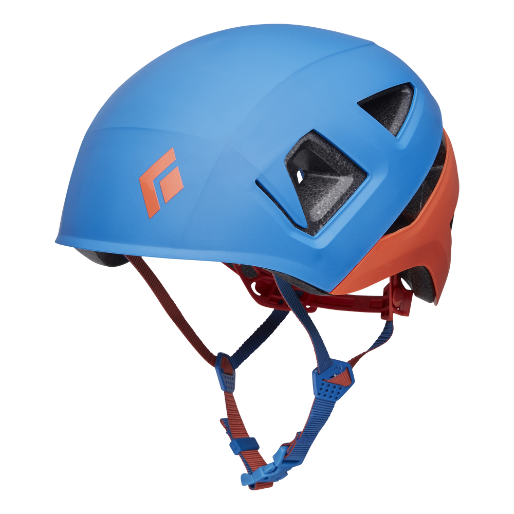 [BD620227 9372 One Size] Kids Capitan Helmet Ultra Blue/Persimmon