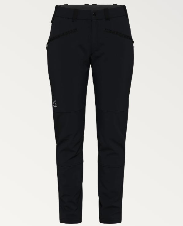 Women Chilly Softshell Pant - 44 True Black