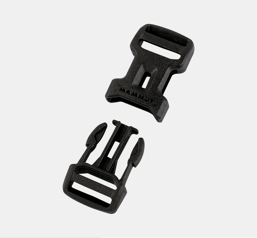 
Dual Adjust Side Squeeze Buckle Black