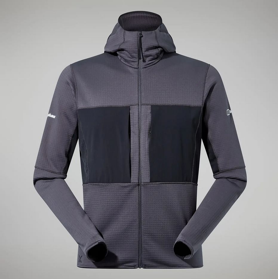 Men's MTN Guide MW Hoody Grey Pinstripe/Jet Black
