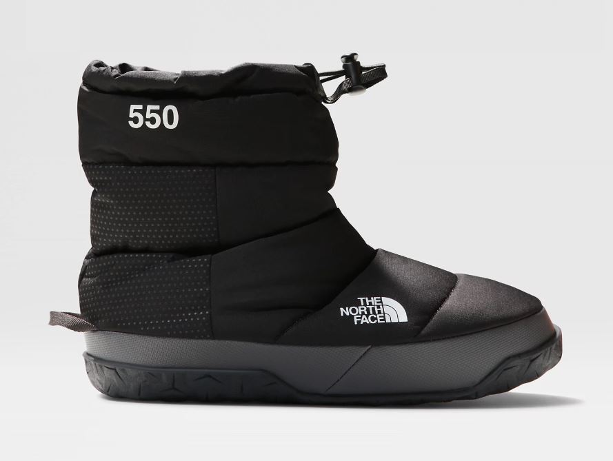 Nuptse Apres Bootie Heren Tnf Black/Asphalt Grey