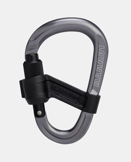 [2040-02550-1502-1] Smart HMS 2.0 Screwgate Carabiner Grey