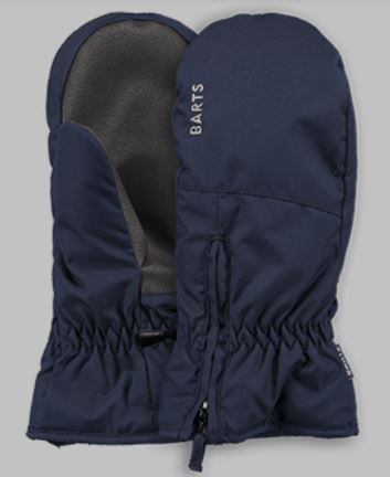 Zipper Mitts Kids Navy