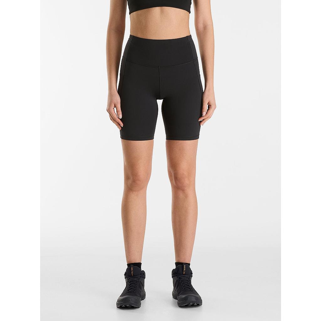 Women's Essent High-Rise Short 8' Black  I