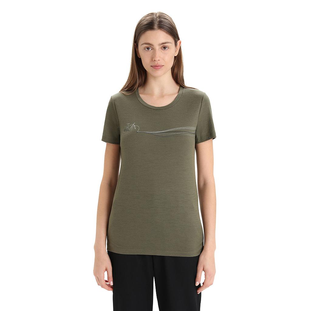 Women's Tech Lite II SS Tee Cadence Paths Loden