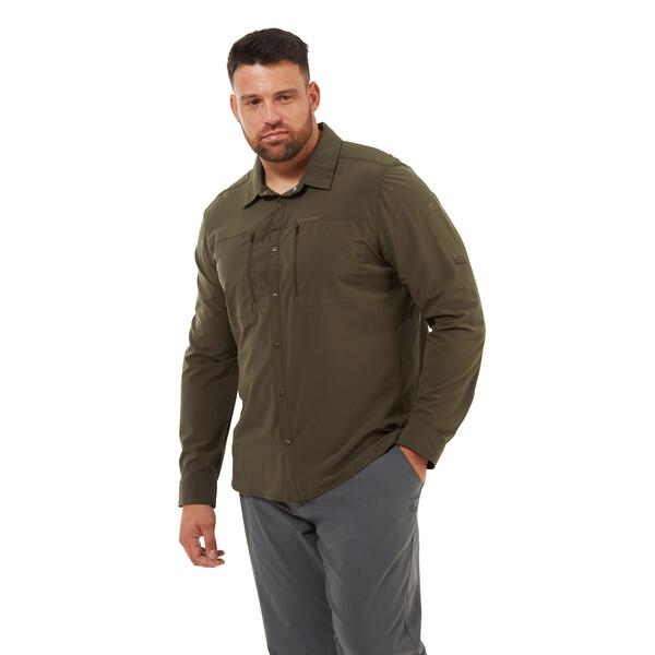 Nosilife Pro Long Sleeve Shirt Heren Woodland Green