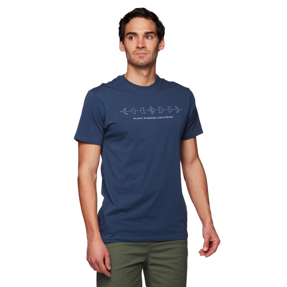 Men's BD Icon Full Moon SS Tee Ink Blue