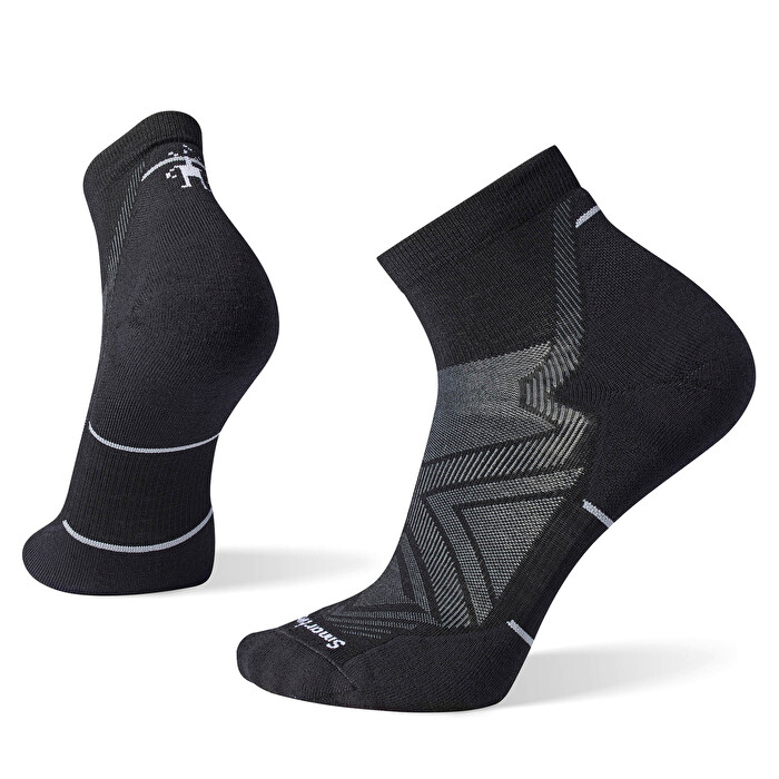Run Targeted Cushion Ankle Socks Black