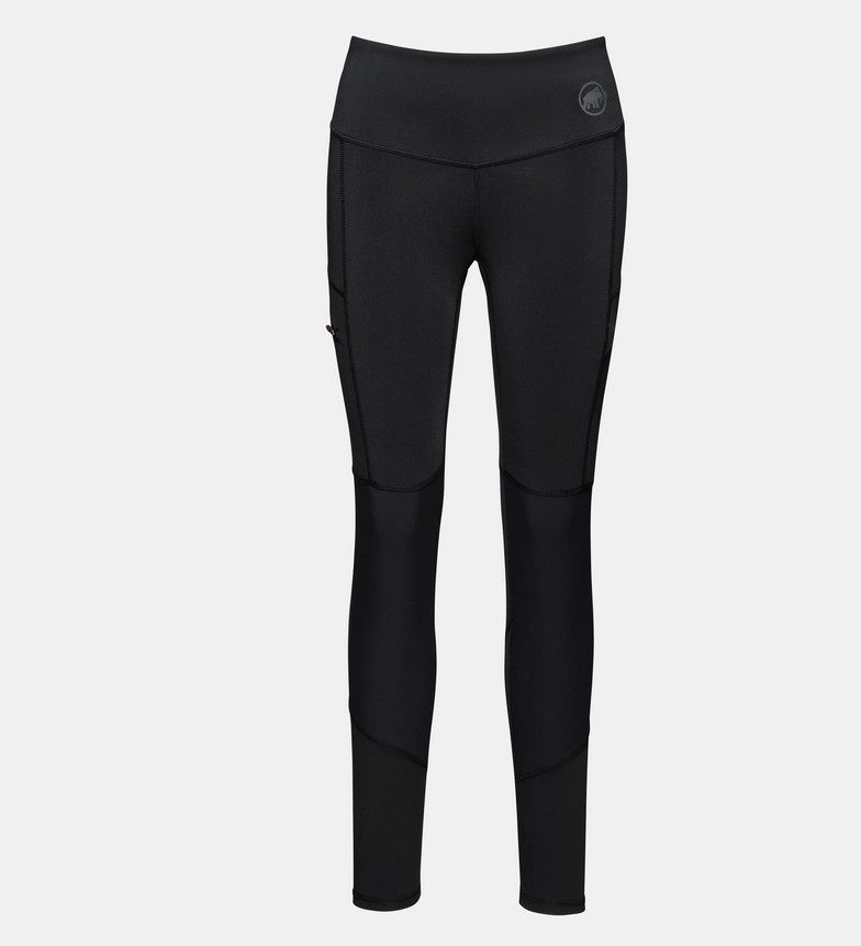 Zinal Hybrid Tights Women Black