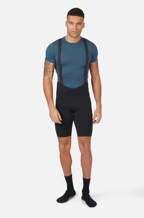 Men's Cinder Cargo Bib Shorts Black