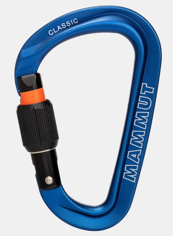 [2040-02470-1550-1] Classic HMS Screwgate Carabiner Screw Gate